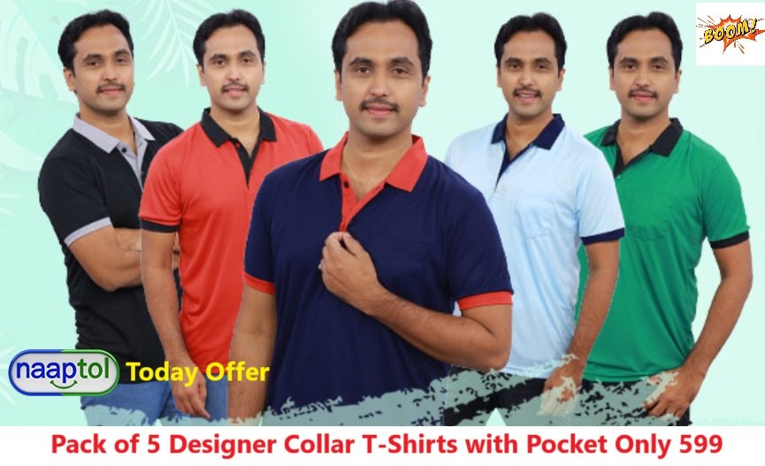 Naaptol Today Offer: Unbeatable Deals on Clothing, Mobiles, T-Shirts, Kitchen Items, and More